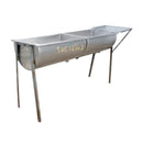 Half Round Sink Stainless Steel