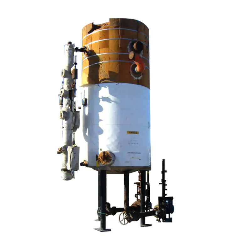 E.L. Nickell Co. High Stage Vertical Ammonia Recirculator Package - 65 in. Dia. x 12 ft. L