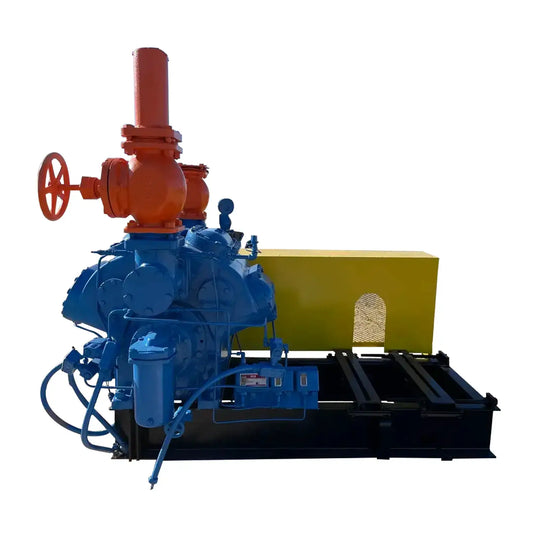 Vilter 448 8-Cylinder Reciprocating Compressor (Belt Driven)