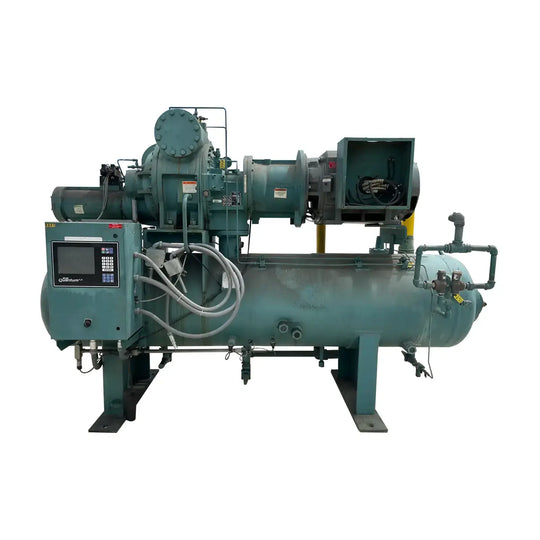 Paquete de compresor de tornillo rotativo Frick RWF 177 H (Frick SGC2313, 400 HP 460 V, panel de control micro)