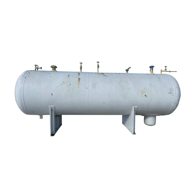 Receptor de amoníaco horizontal Frick (55 x 200 pulgadas, 2435 galones)