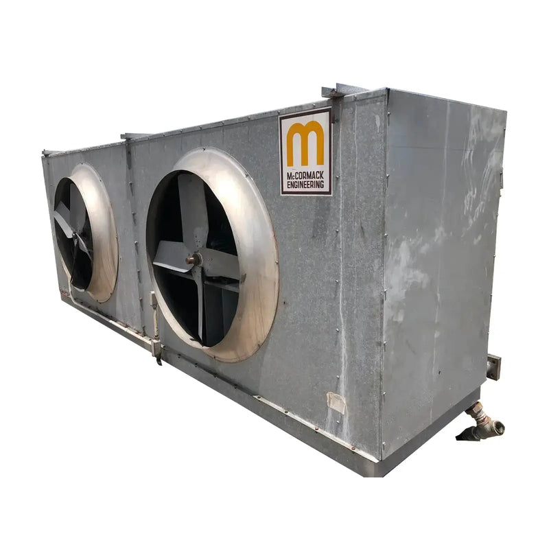 Serpentín evaporador de amoníaco/freón McCormack Manufacturing Co. 7AAHG64MGTA10 - 18,75 TR, 2 ventiladores (baja temperatura)