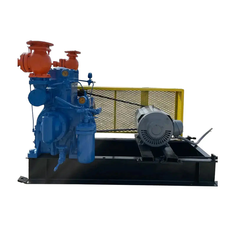 Vilter 442 2-Cylinder Reciprocating Compressor Package (30 HP 230/460 V, Belt Driven)