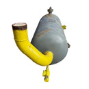 Intercooler horizontal de amoníaco Frick (20 x 60 pulgadas, 81 galones)