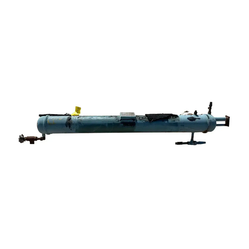 Frick  Horizontal Ammonia Thermosyphon Oil Cooler  ( 10in. X 60in. 23 Gallons)