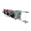 Serpentín evaporador de amoníaco Vilter LPX 15 83 1/3 XA HGP - 4,47 TR, 3 ventiladores (baja temperatura)