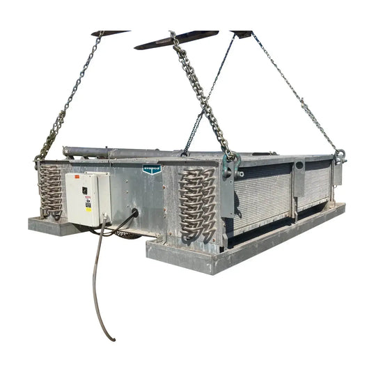 Evapco SSTD2-00700-3 Ammonia/Freon Evaporator Coil- 5.84 TR, 2 Fans (Low/Medium Temperature)
