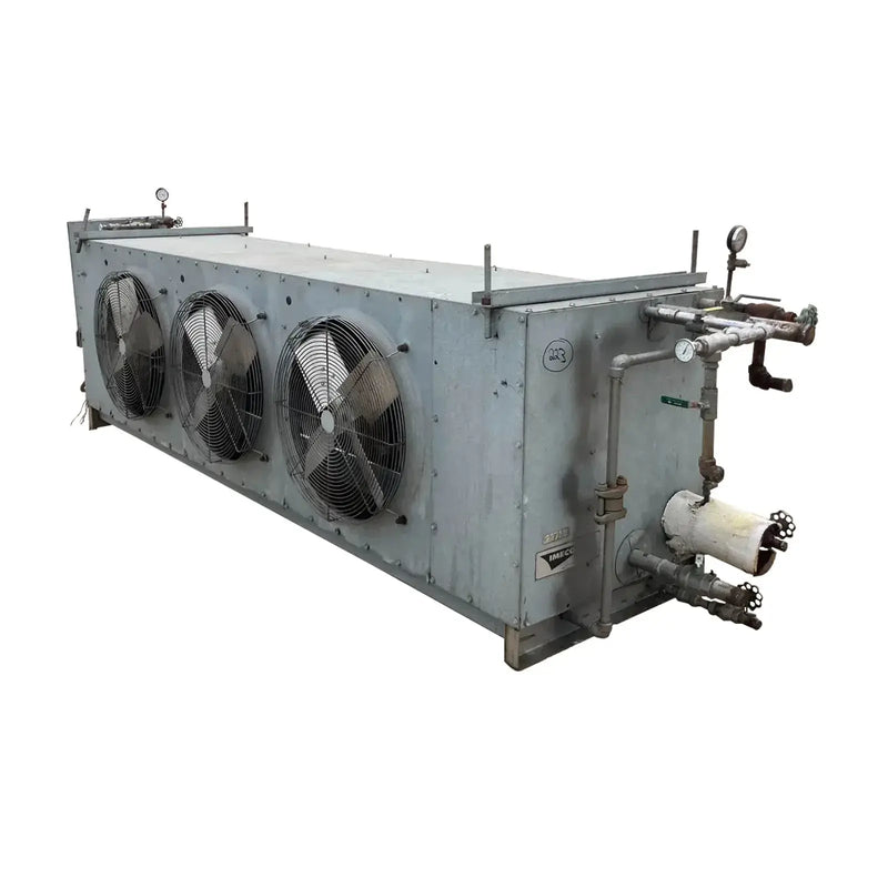 Serpentín evaporador de amoníaco Imeco C0.324.44 - 9 TR, 3 ventiladores (baja temperatura)