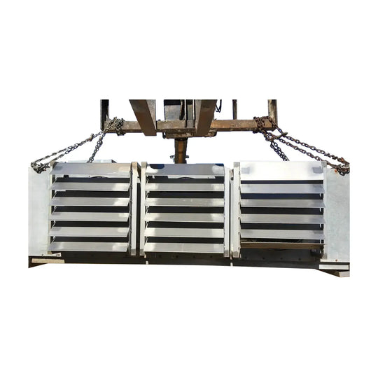 Serpentín del evaporador de amoníaco/freón Imeco C0.324.44 - 6.13 TR, 3 ventiladores (baja temperatura)