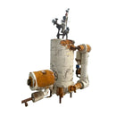 Tambor de sobretensión de amoníaco horizontal Phillips F3105 (25 x 62 pulgadas, 350 galones)