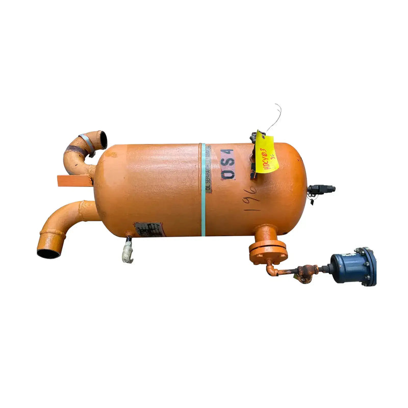 Vilter LMC-0009 Vertical Ammonia Oil Tank ( 15in x 35in. 35 Gallons)
