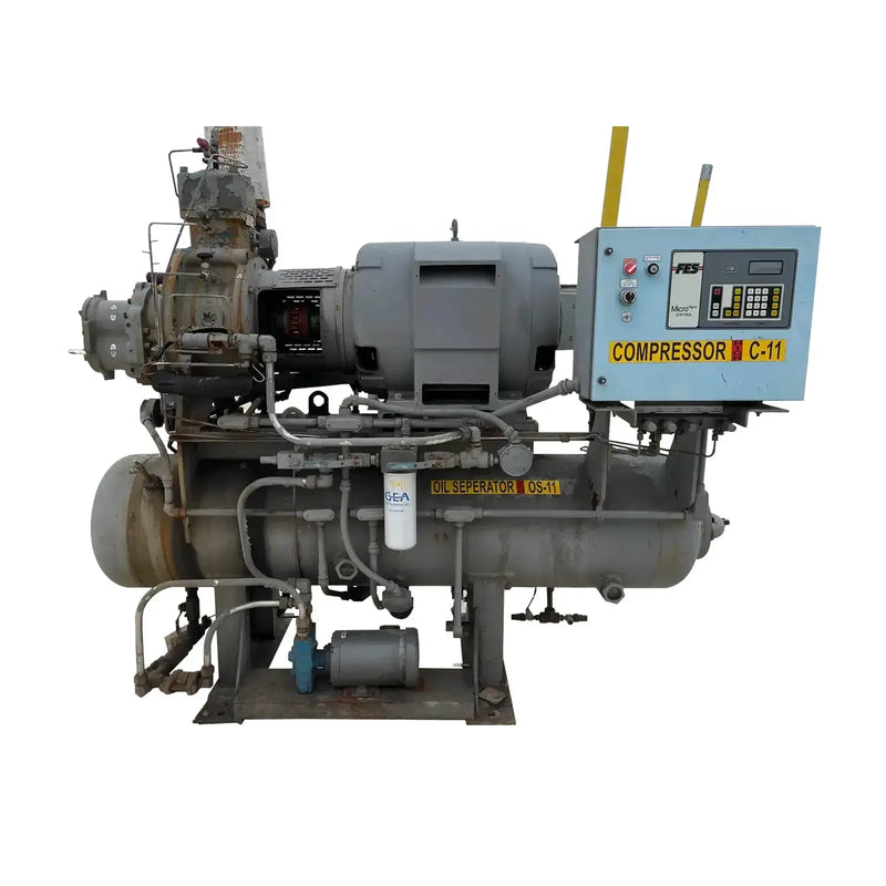 FES 12S Rotary Screw Compressor Package (Kobe KS12SGB, 100 HP 230 V)