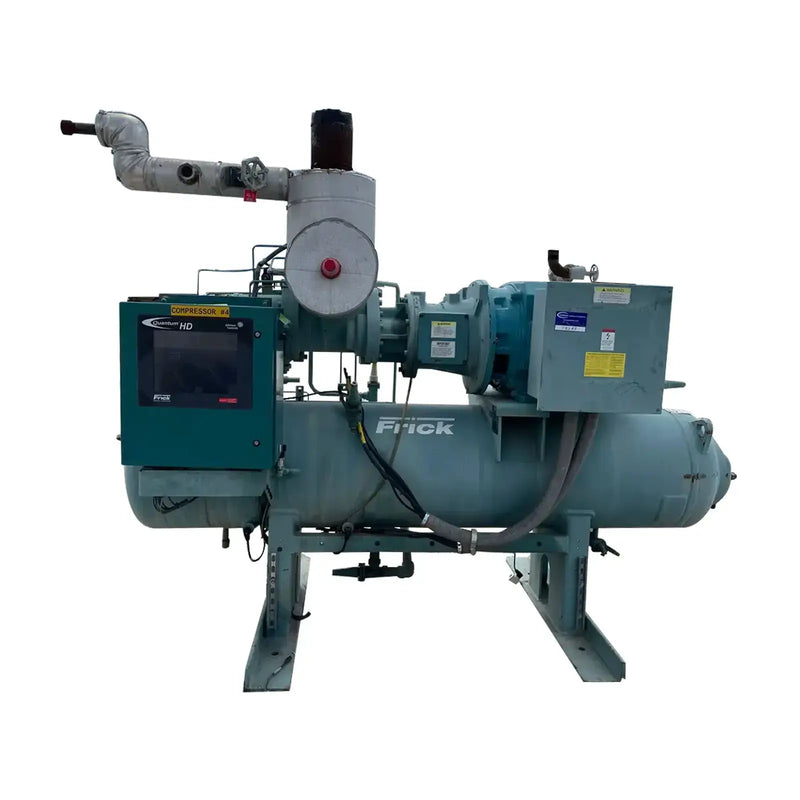 Frick RXF-101-H Rotary Screw Compressor Package (Frick XJF151N, 250 HP 460 V, Frick Micro Control Panel)