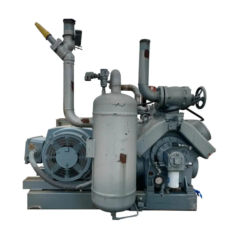 Paquete de compresor alternativo Sabroe SMC-106E de 6 cilindros (75 HP, 208-230/460 V)