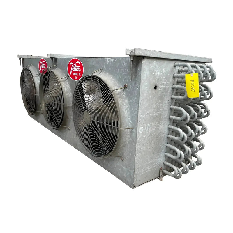 Bobina evaporadora de amoníaco Vilter SC 24-84-3/4-RA-HGC - 15 TR, 3 ventiladores (baja temperatura)