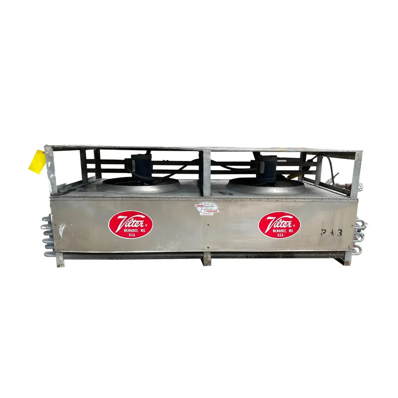 Bobina evaporadora de amoníaco Vilter UF 21-64-1-2-XA-HGC - 9 TR, 2 ventiladores (baja temperatura)