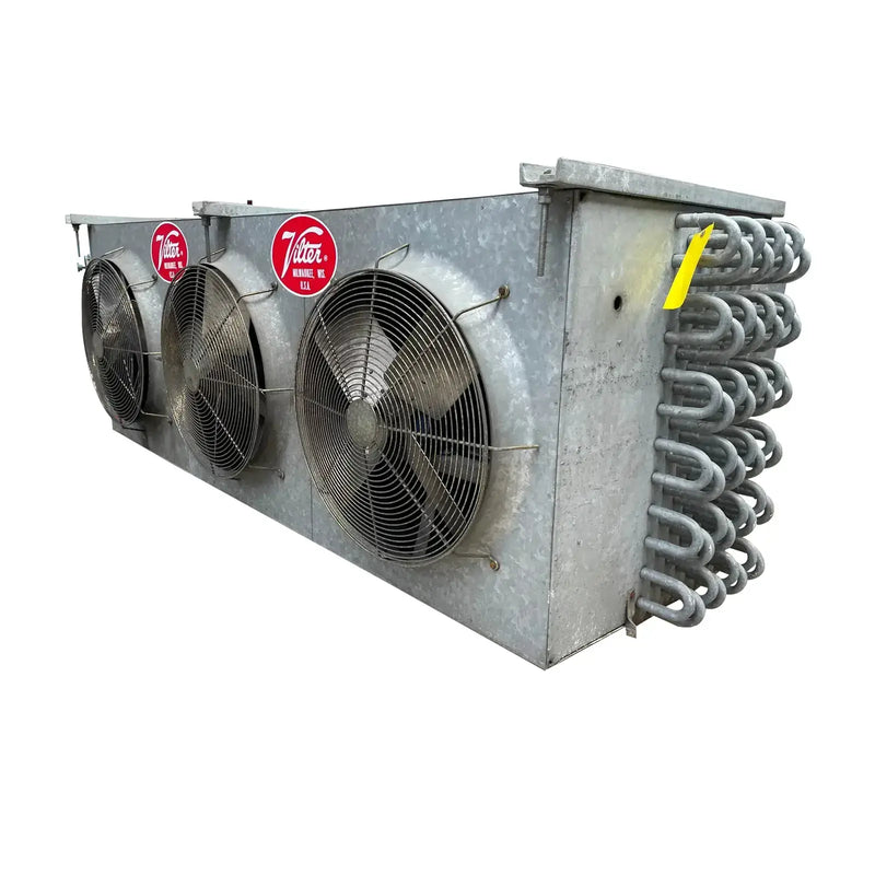 Bobina evaporadora de amoníaco Vilter SC 24-84-3/4-RA-HGC - 15 TR, 3 ventiladores (baja temperatura)