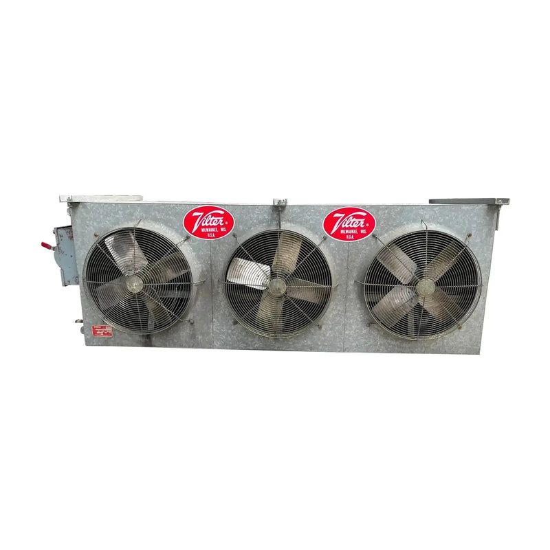 Bobina evaporadora de amoníaco Vilter SC 24-84-3/4-RA-HGC - 15 TR, 3 ventiladores (baja temperatura)