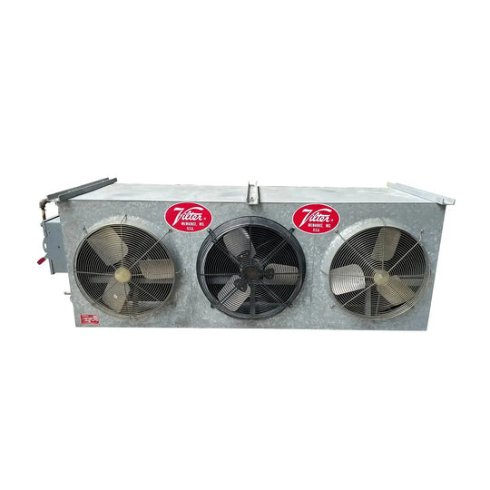 Serpentín evaporador de amoníaco Vilter SC-24-64-1/2-RA-HGF - 7,55 TR, 3 ventiladores (baja temperatura)