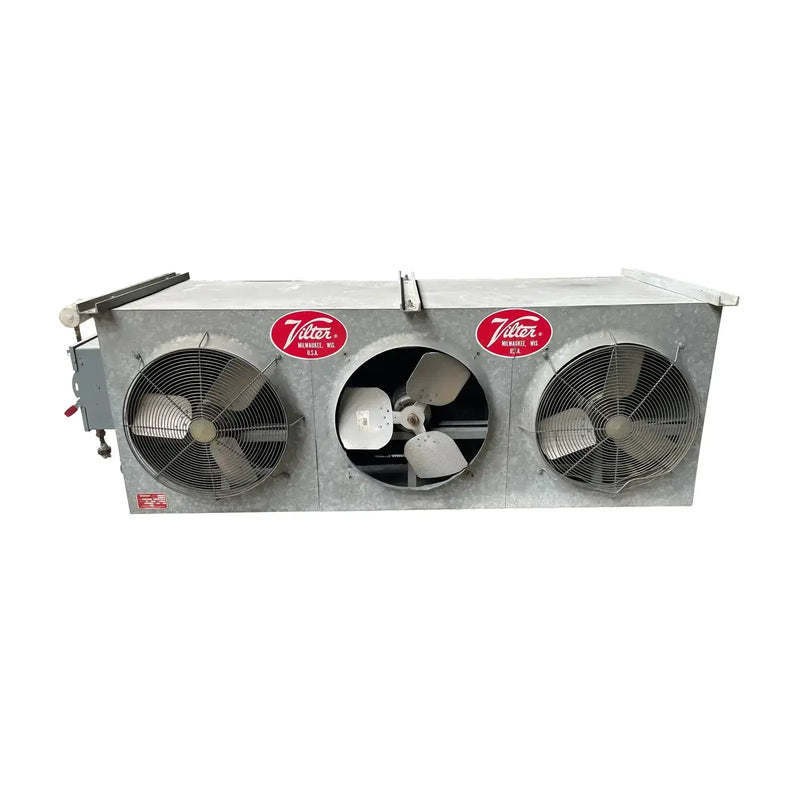 Bobina evaporadora de amoníaco Vilter SC-24-64-1/2-RA-HGF - 11 TR, 3 ventiladores (baja temperatura)