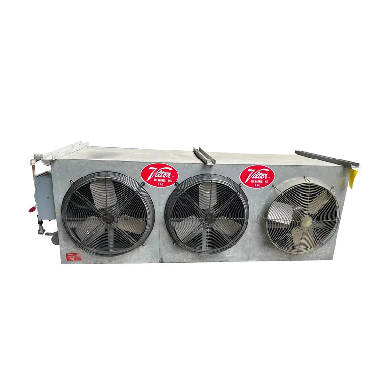 Bobina evaporadora de amoníaco Vilter SC 24-64-1/2-RA-HGC - 11 TR, 3 ventiladores (baja temperatura)
