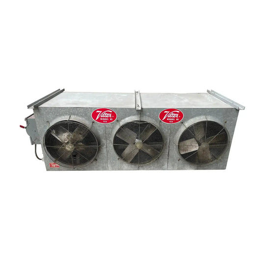 Serpentín evaporador de amoníaco Vilter SC-24-84-3/4-RA-HGC - 9,28 TR, 3 ventiladores (baja temperatura)