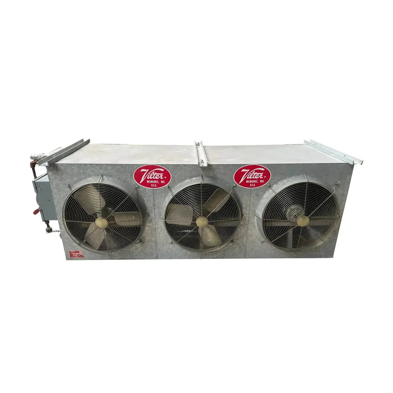 Bobina evaporadora de amoníaco Vilter SC-24-64-1/2-RA-HGF - 11 TR, 3 ventiladores (baja temperatura)