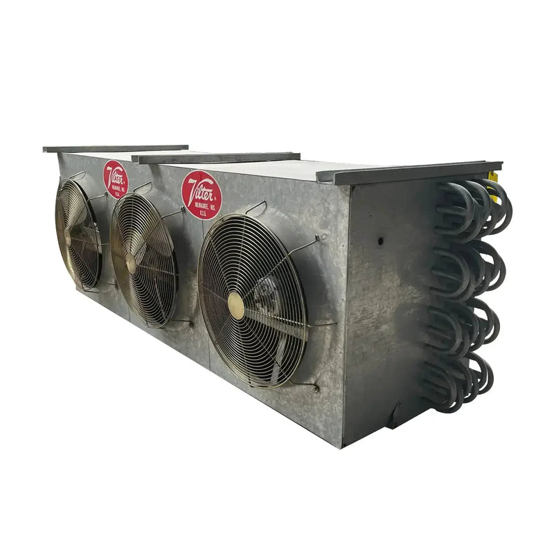 Bobina evaporadora de amoníaco Vilter SC-24-64-1/2-RA-HGF - 11 TR, 3 ventiladores (baja temperatura)