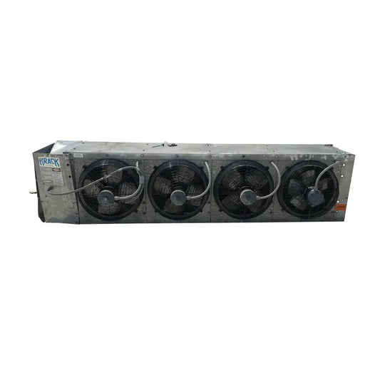 Krack DT4S-925-DXA-HGC-LH Ammonia Evaporator Coil- 6.48 TR, 4 Fans (Low/Medium Temperature)