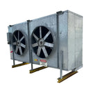 Serpentín evaporador de amoníaco Krack PCS2L-5310-4-5-RBA-HGU-LH - 28,17 TR, 2 ventiladores (temperatura media)