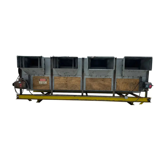 Serpentín evaporador de amoníaco Rigidbilt - 4 ventiladores (baja temperatura)