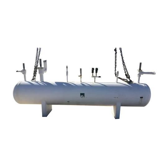 York International 163742 Horizontal Ammonia Receiver ( 24 in. X 120in. 235 Gallons)