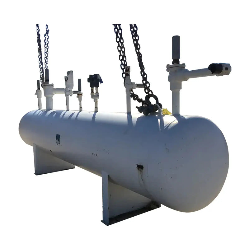 York International 163742 Horizontal Ammonia Receiver ( 24 in. X 120in. 235 Gallons)