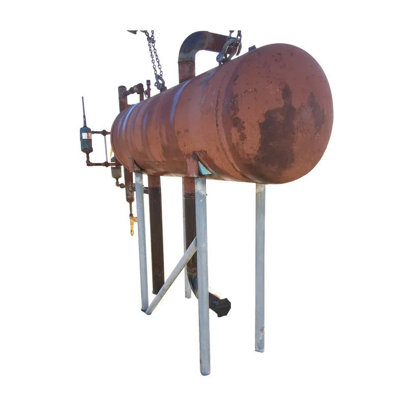 Industrial Service Fabricators Horizontal Ammonia Receiver ( 25in. X 79in. 168 Gallons)