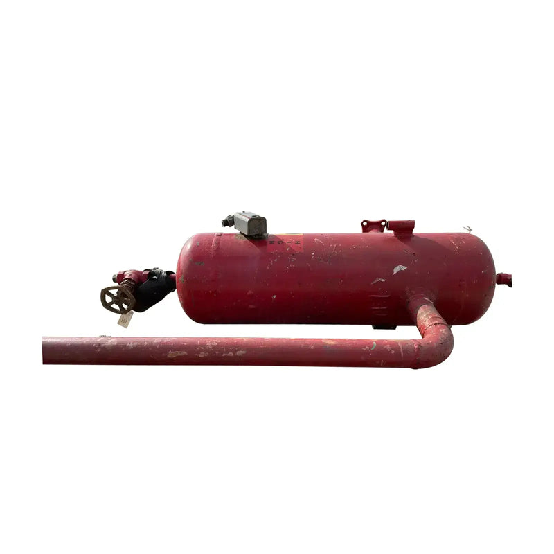 Seattle Refrigeration Inc Vertical Oil Separator (10in X 35in. 12 Gallons)