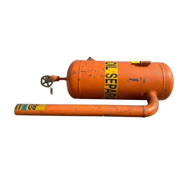 Seattle Refrigeration Inc Vertical Oil Separator (12in X 34in. 17 Gallons)