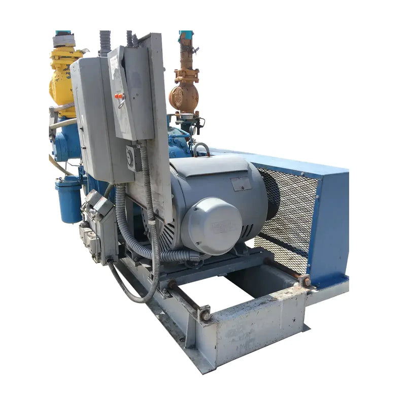 Vilter 456 6-Cylinder Reciprocating Compressor Package (100 HP 230/460 V, Belt Driven)