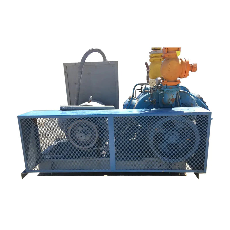 Vilter 456 6-Cylinder Reciprocating Compressor Package (100 HP 230/460 V, Belt Driven)