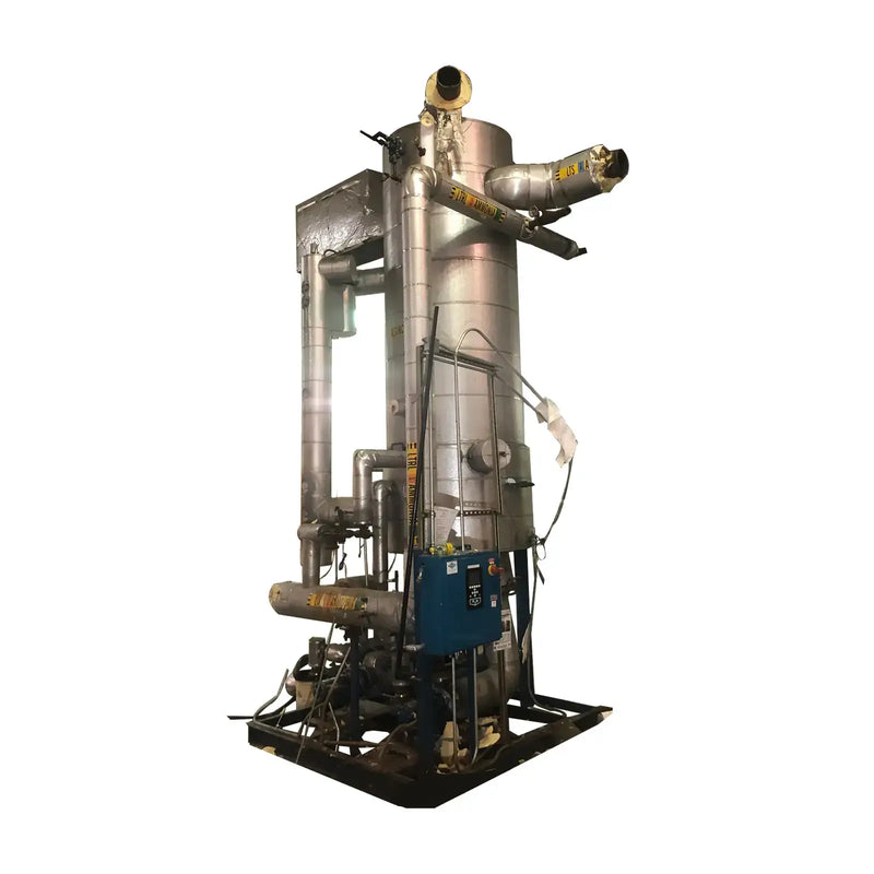 Recirculador de amoníaco vertical RVS (42 pulg. x 144 pulg., 1031 galones. (2) bombas de 3,4 HP.)
