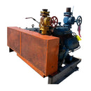 Vilter 448 8-Cylinder Reciprocating Compressor Package (100 HP 208-220/440 V, Belt Driven)