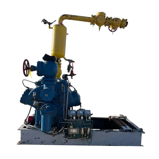 Vilter 438  8-Cylinder Reciprocating Compressor (Belt Driven)