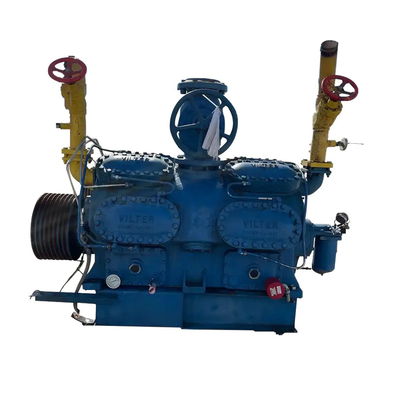 Vilter 4416 Compresor alternativo desnudo de 16 cilindros (200 HP 460 V, accionado por correa)