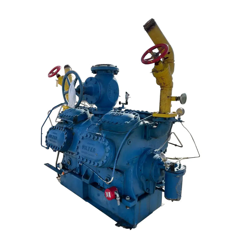 Vilter 4416 Compresor alternativo desnudo de 16 cilindros (200 HP 460 V, accionado por correa)