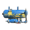 E.L. Nickell Co. Horizontal Ammonia Oil Tank (14in X 34in. 30 Gallons)