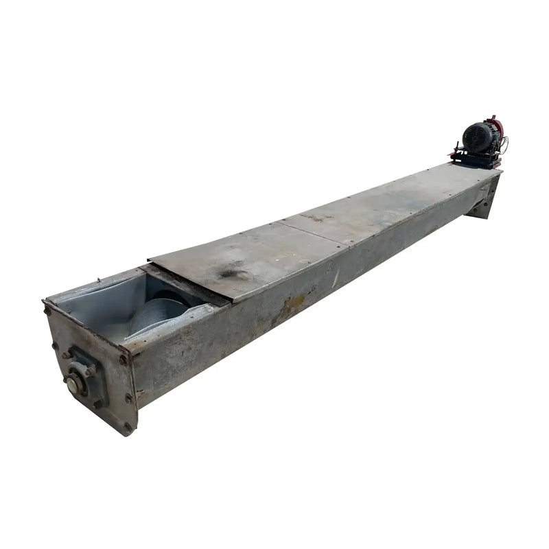 Sinfín de tornillo de acero galvanizado (149 pulg. X 12 pulg. 3 HP)