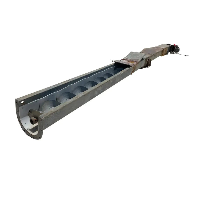 Sinfín de tornillo de acero galvanizado (242 x 9 pulgadas de diámetro)