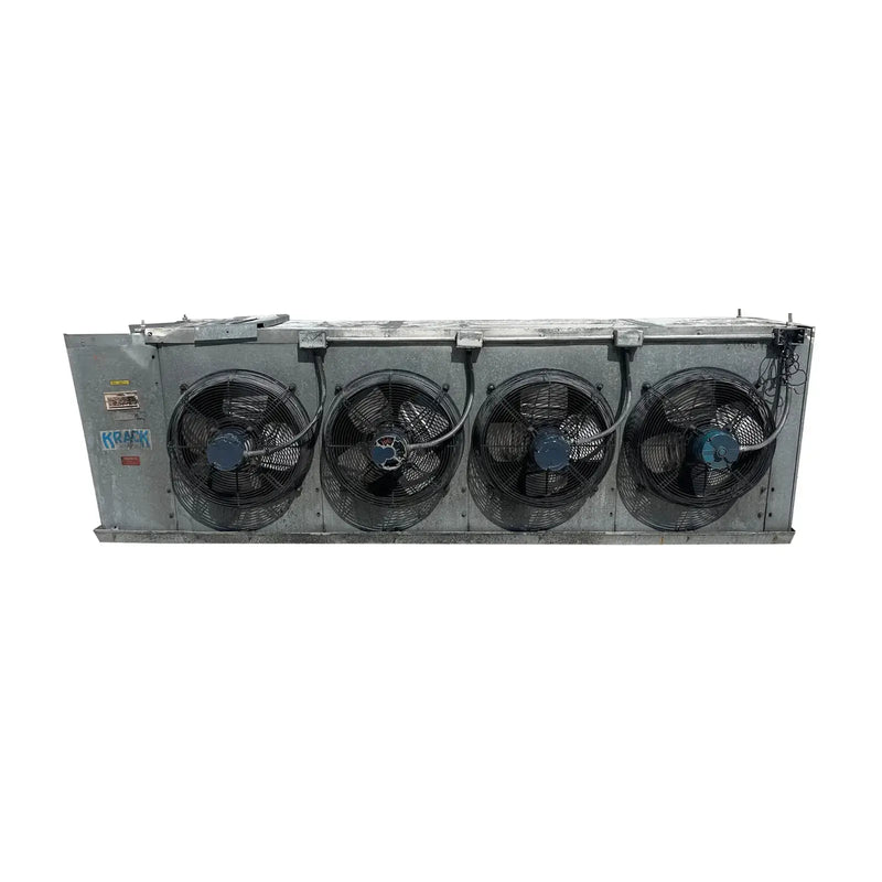 Bobina evaporadora de freón Krack DTX4C-1020-HGC-DXF - 11 TR, 4 ventiladores (temperatura baja/media)