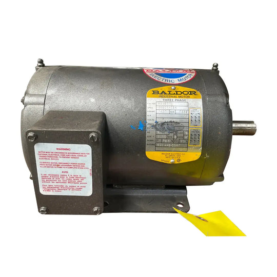 Baldor M3157T Motor (2 HP, 1,725 RPM, 208-230/460 V)