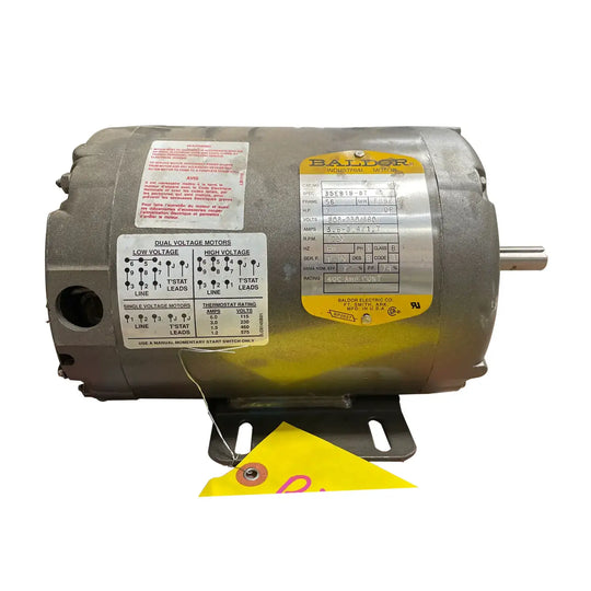 Baldor Motor (1 HP, 1,725 RPM, 208-230/460 V)