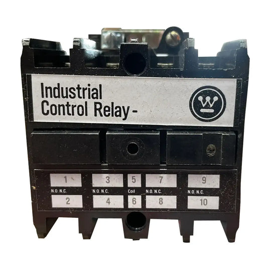Westinghouse AR4A Industrial Control Relay without Cartridges ( 4 Poles, 120V/60 Hz-110V/50Hz )